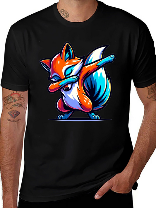 Fox Dab T-Shirt - Cool & Trendy Animal Graphic Tee