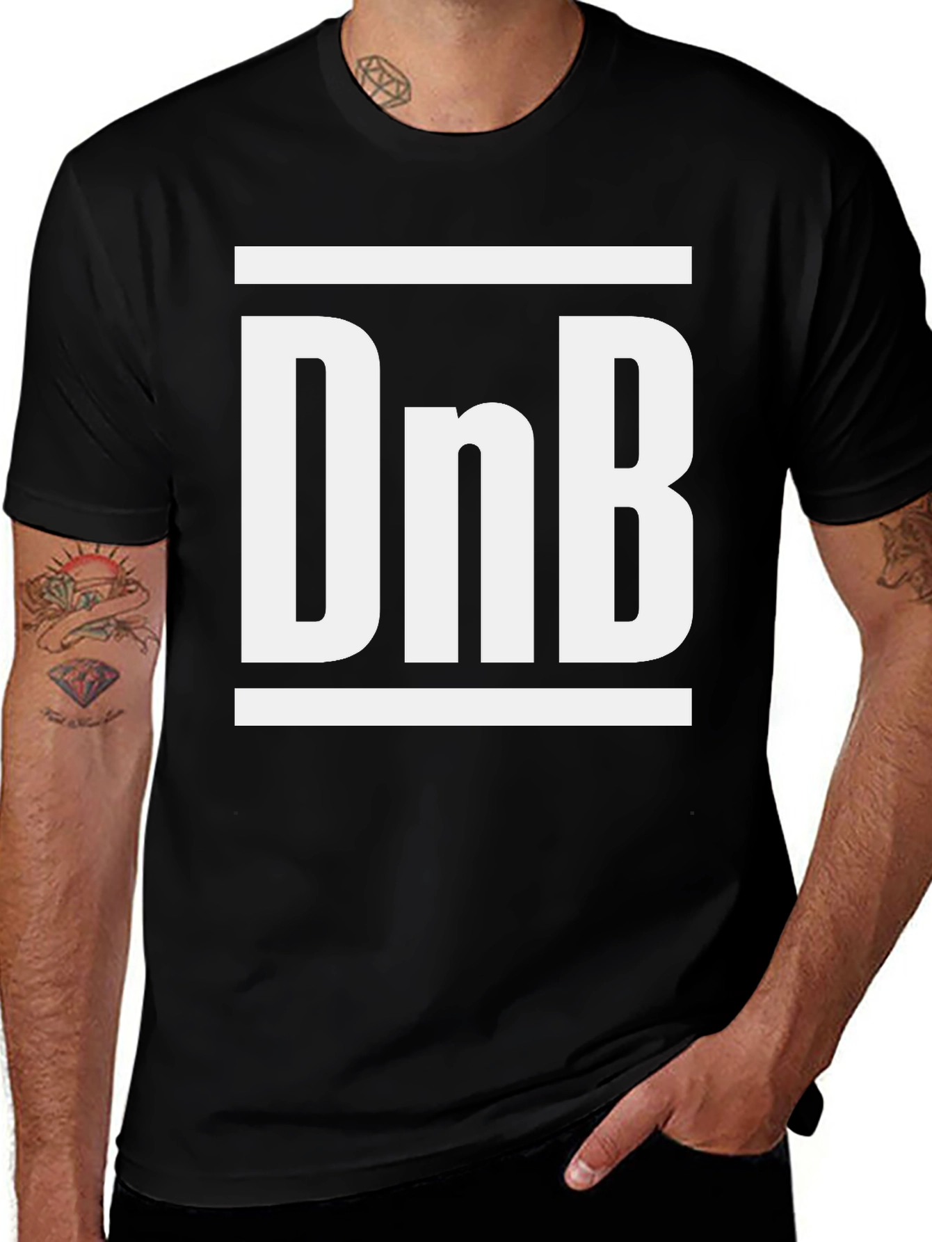 DnB Music T-Shirt - Drum and Bass Rave Tee