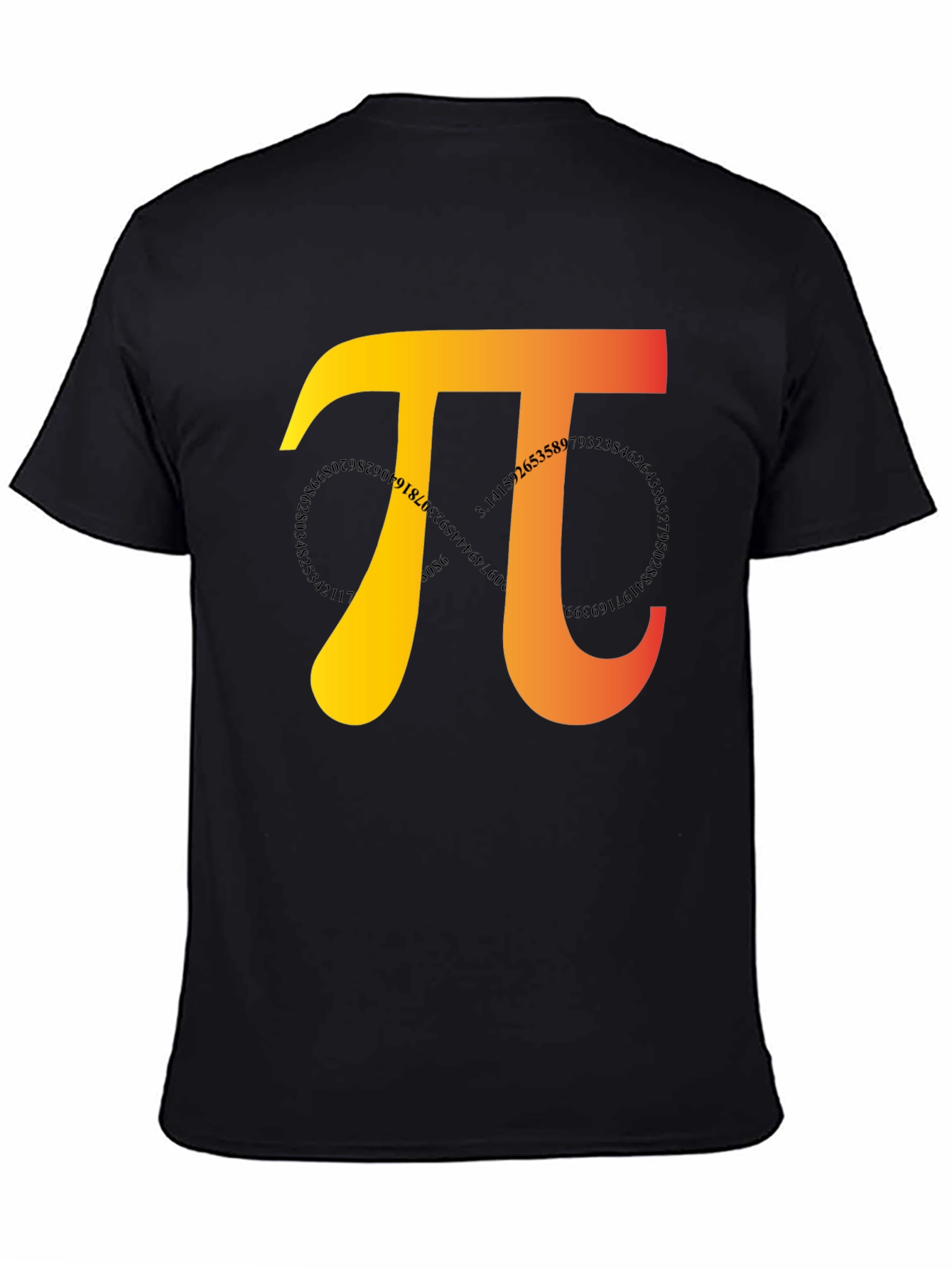 Pi Symbol Graphic Tee - Math Lovers T-Shirt