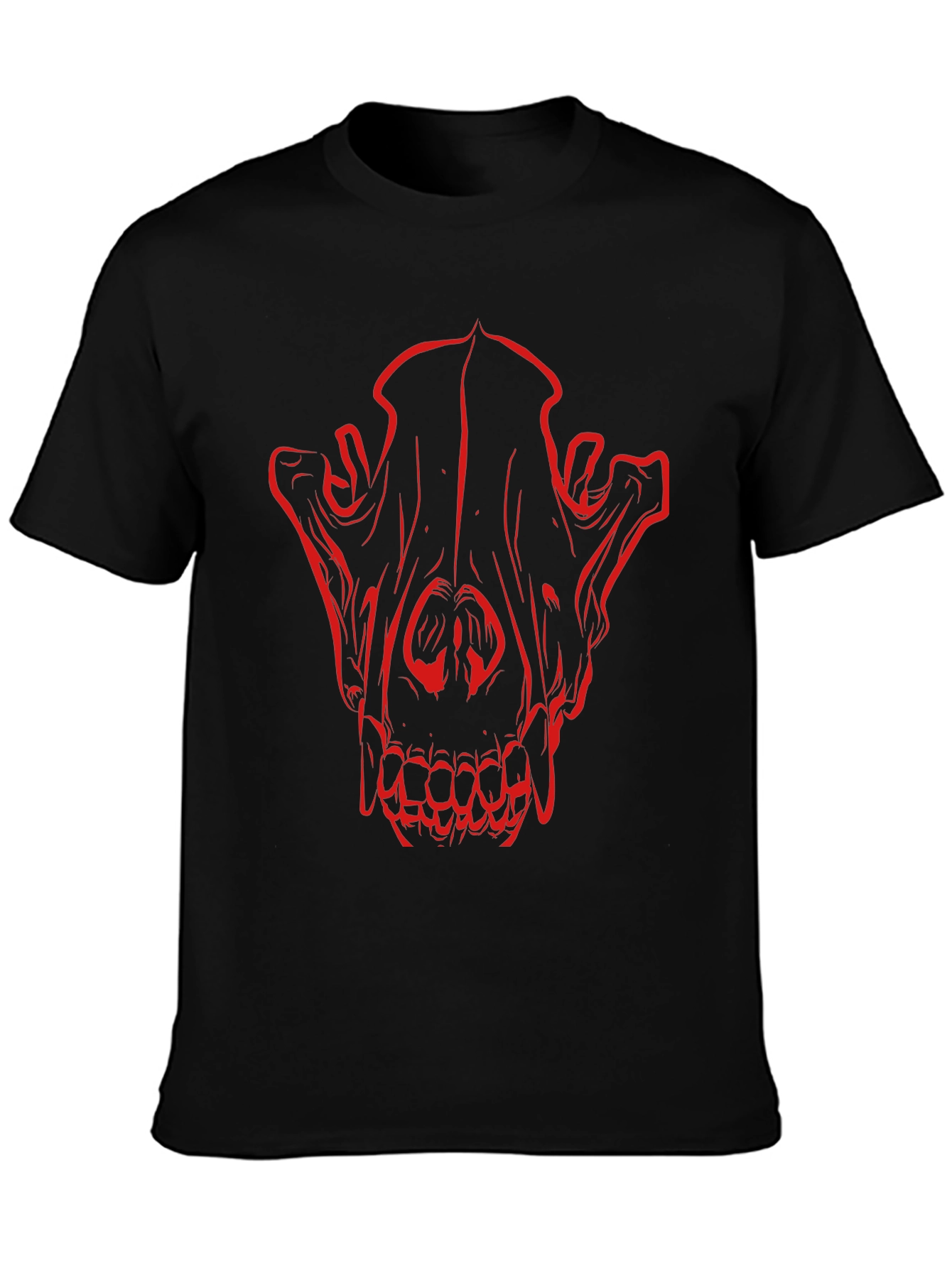 Red Skull Graphic T-Shirt