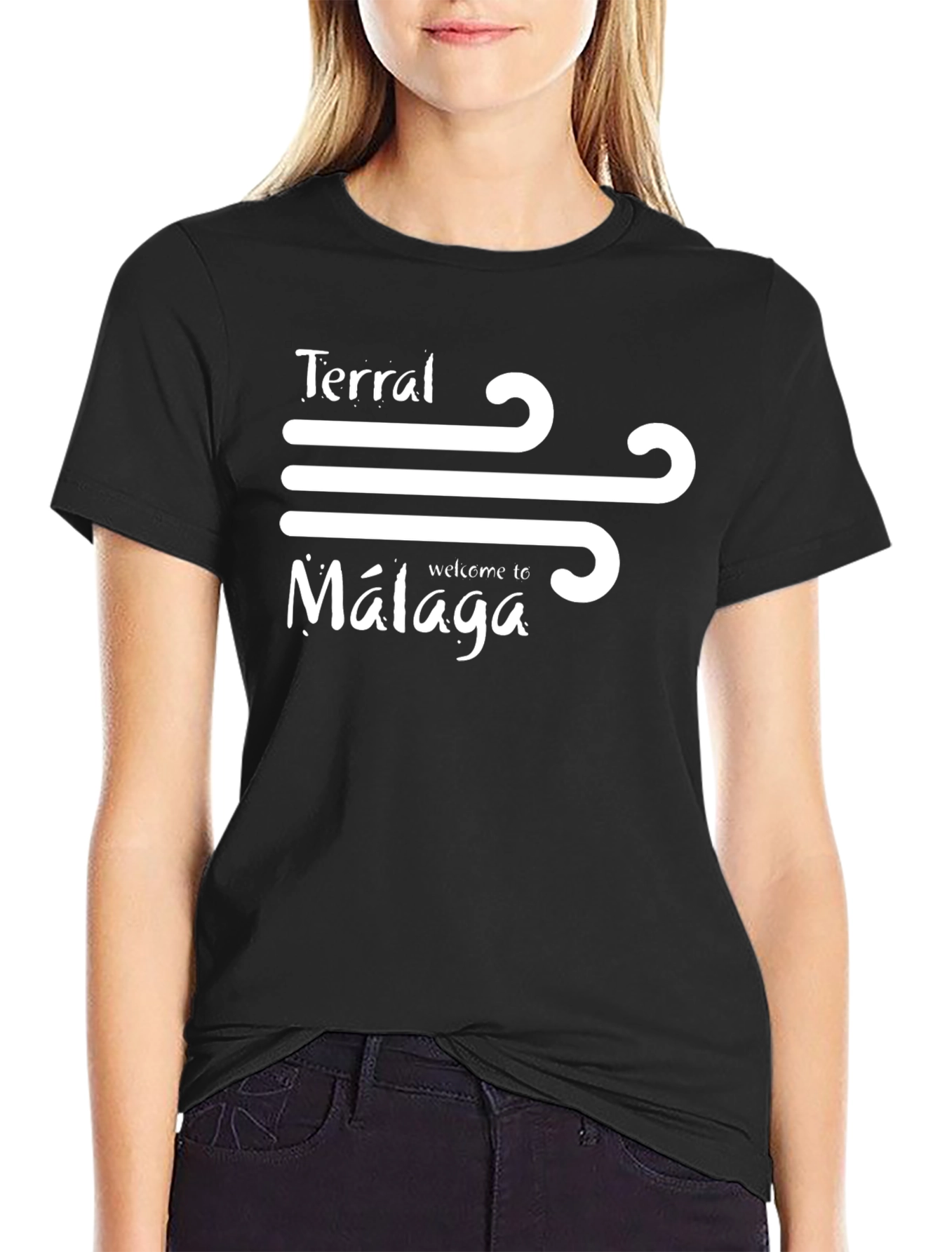 Terral Malaga Black T-Shirt