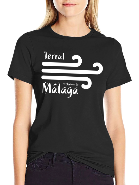 Terral Malaga Black T-Shirt
