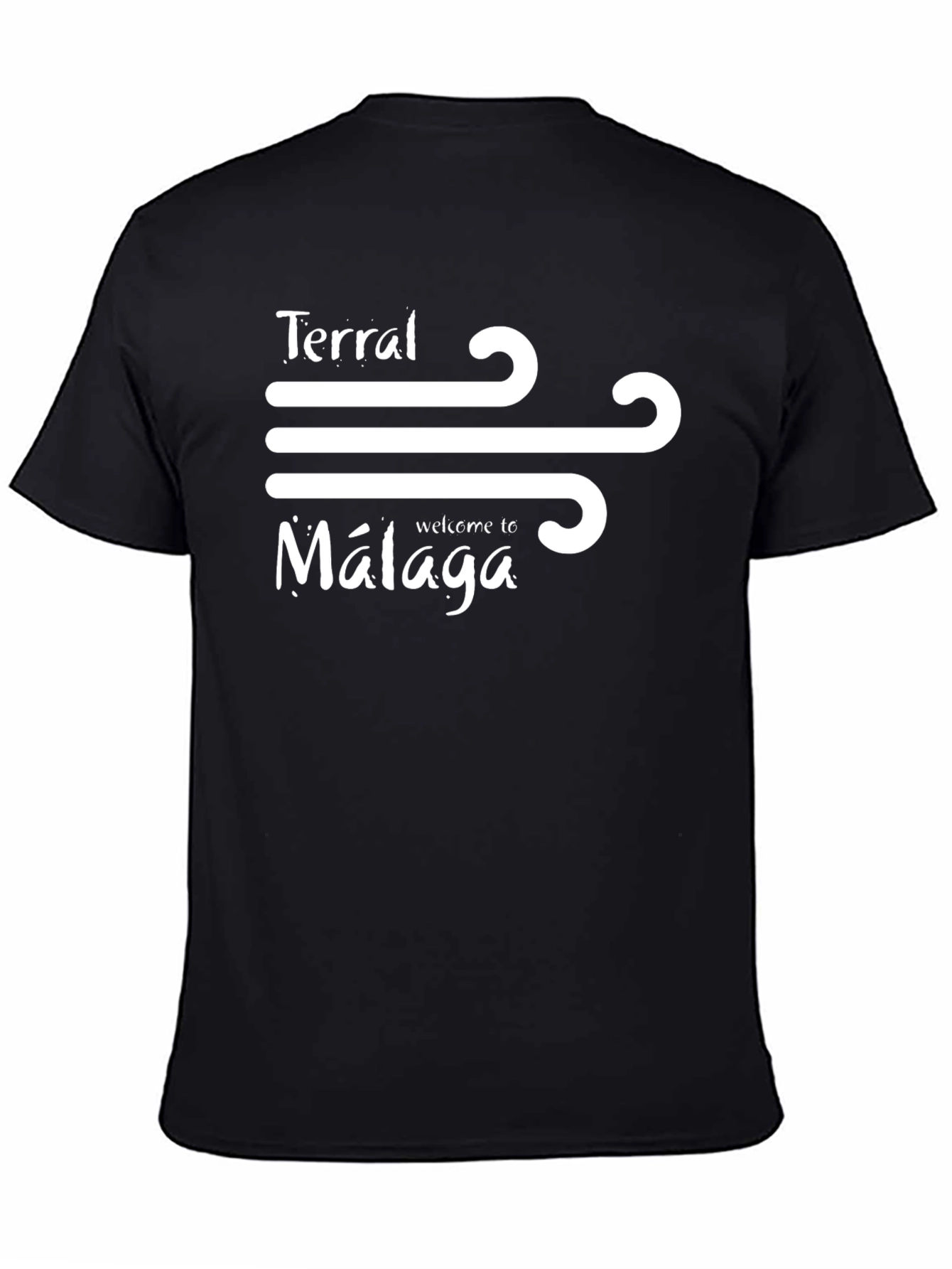 Terral Malaga Black T-Shirt