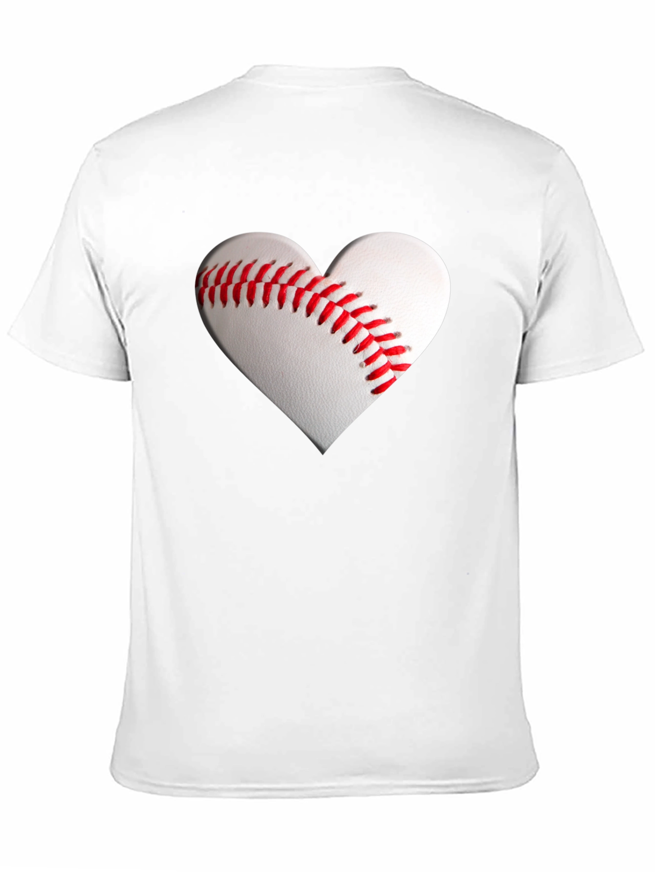 Baseball Heart T-Shirt - Sporty & Stylish