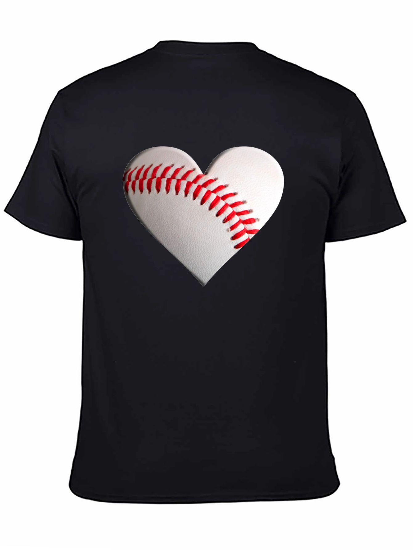Baseball Heart T-Shirt - Sporty & Stylish