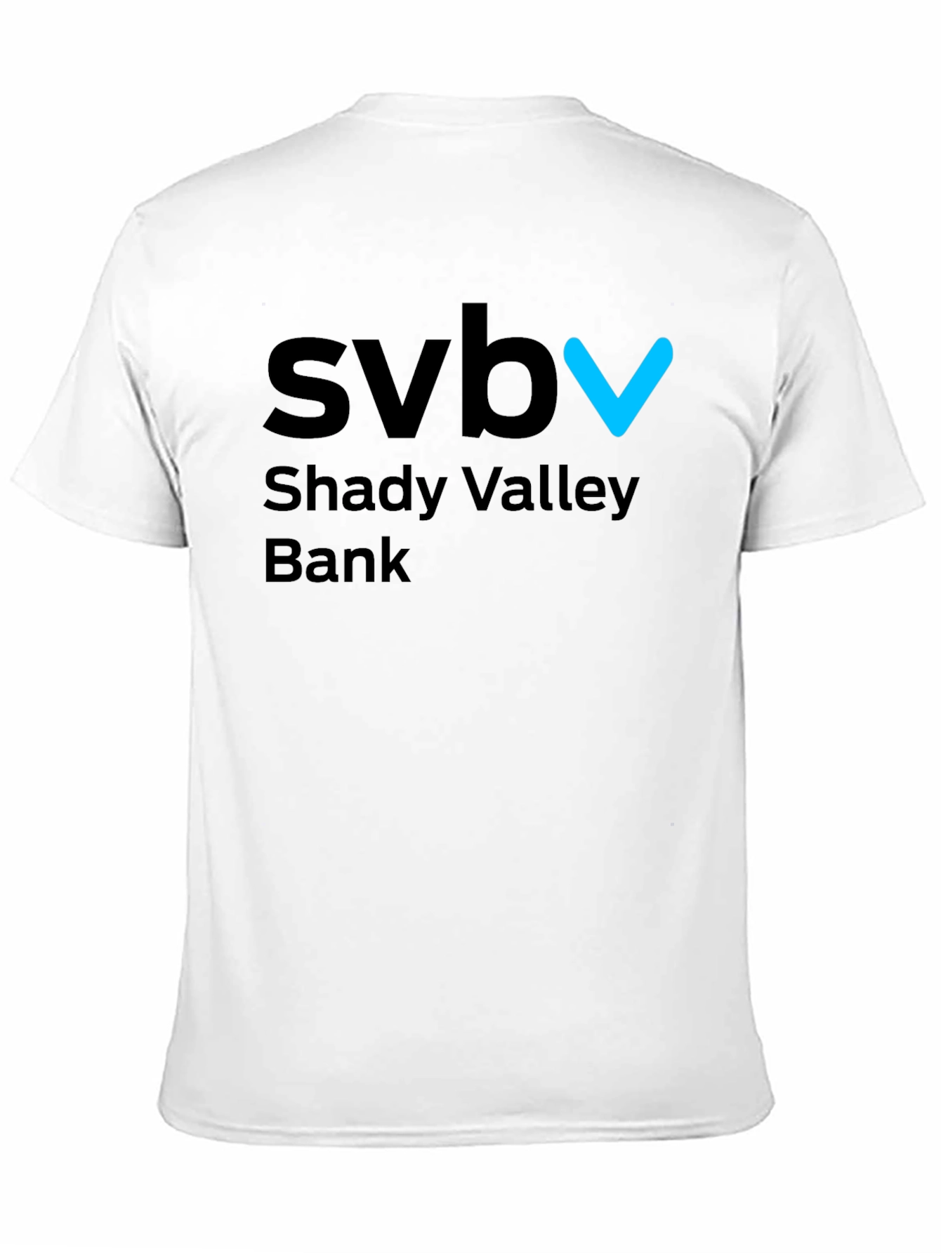 SVB Shady Valley Bank Black T-Shirt