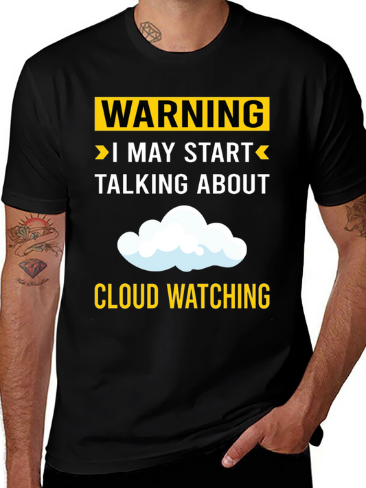 Cloud Watching Humor Tee