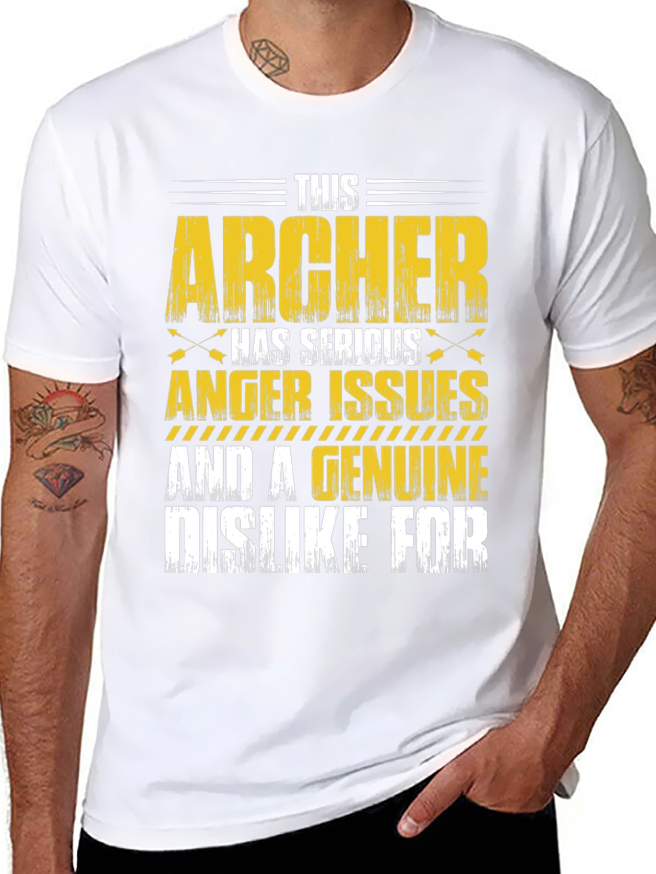 Archer T-Shirt - Serious Anger Issues & Dislike