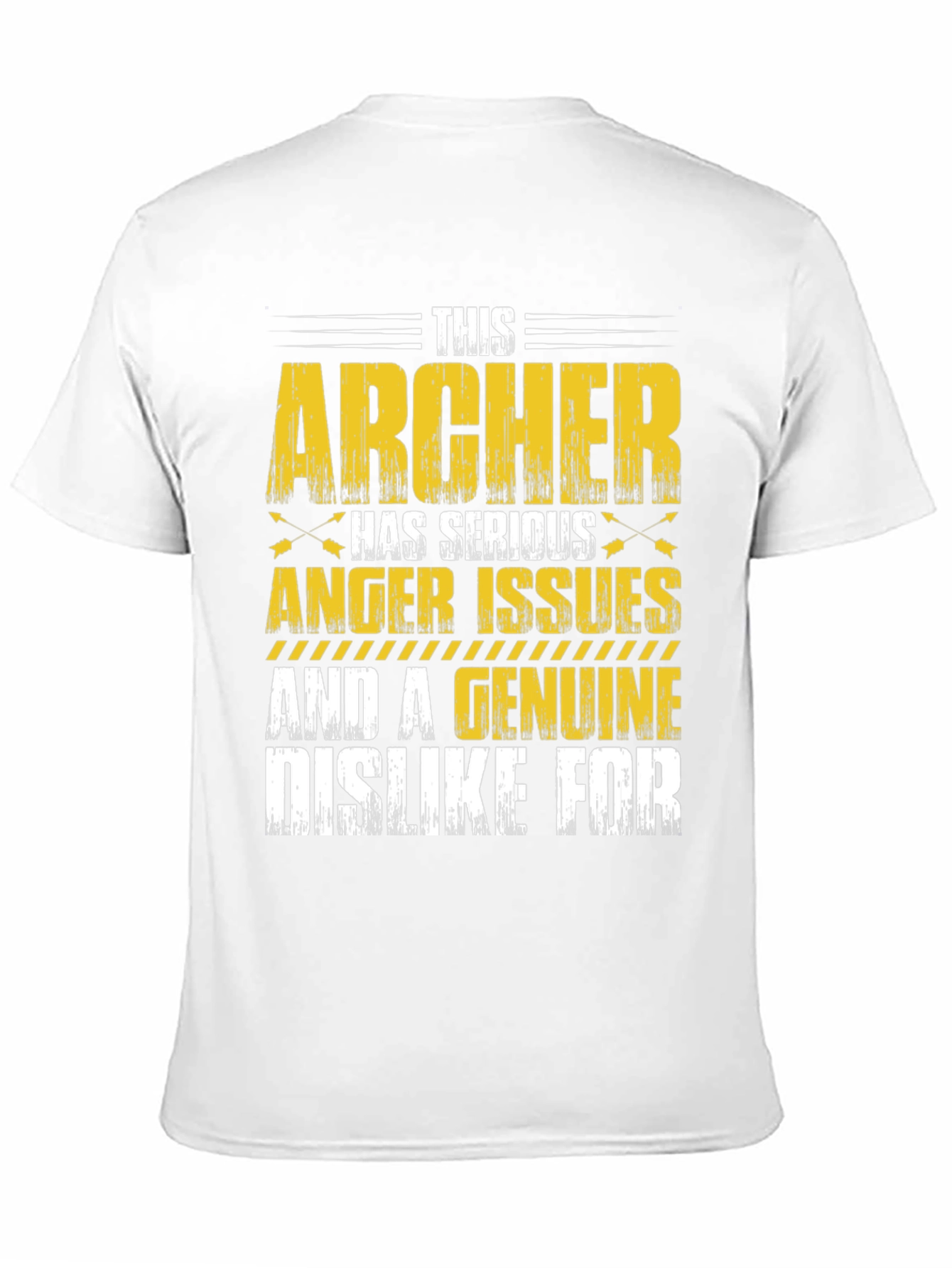 Archer T-Shirt - Serious Anger Issues & Dislike