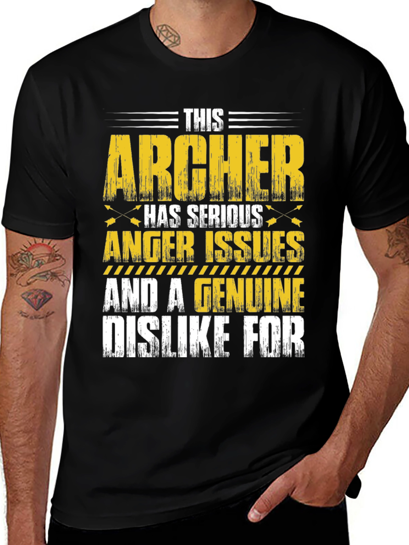 Archer T-Shirt - Serious Anger Issues & Dislike