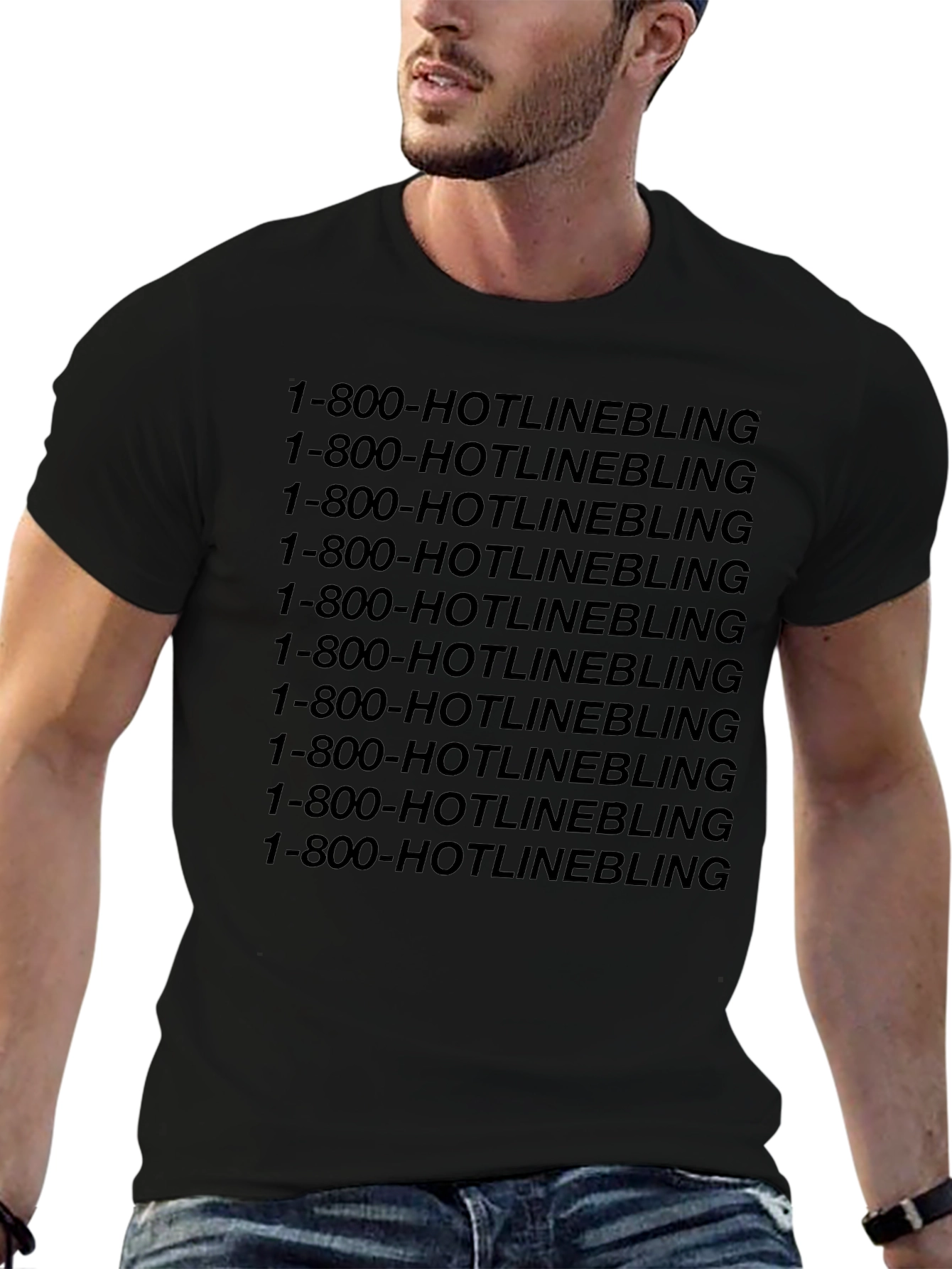 1-800-HOTLINEBLING Graphic Tee - Soft Cotton