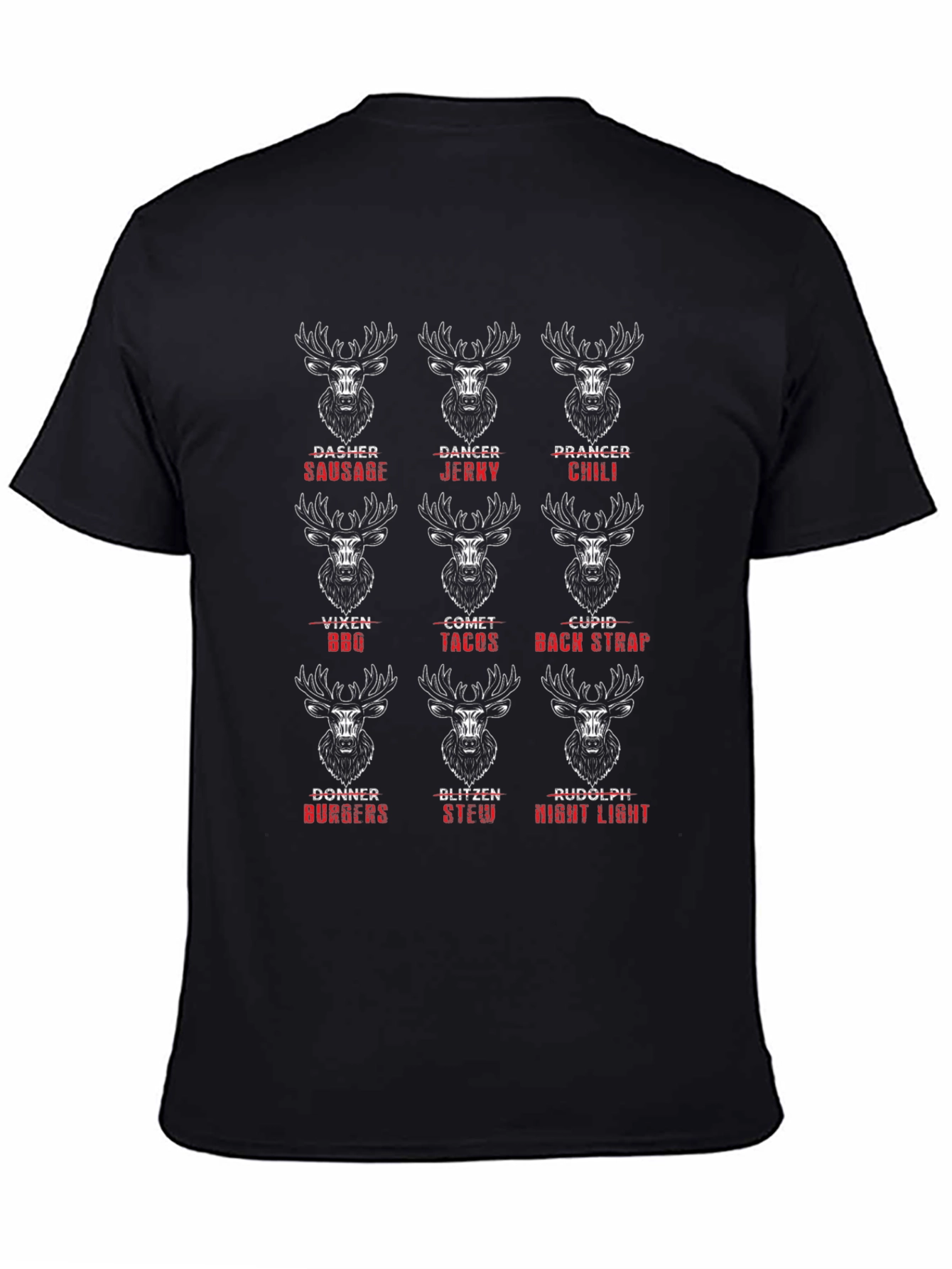 Funny Reindeer Meat Christmas T-Shirt