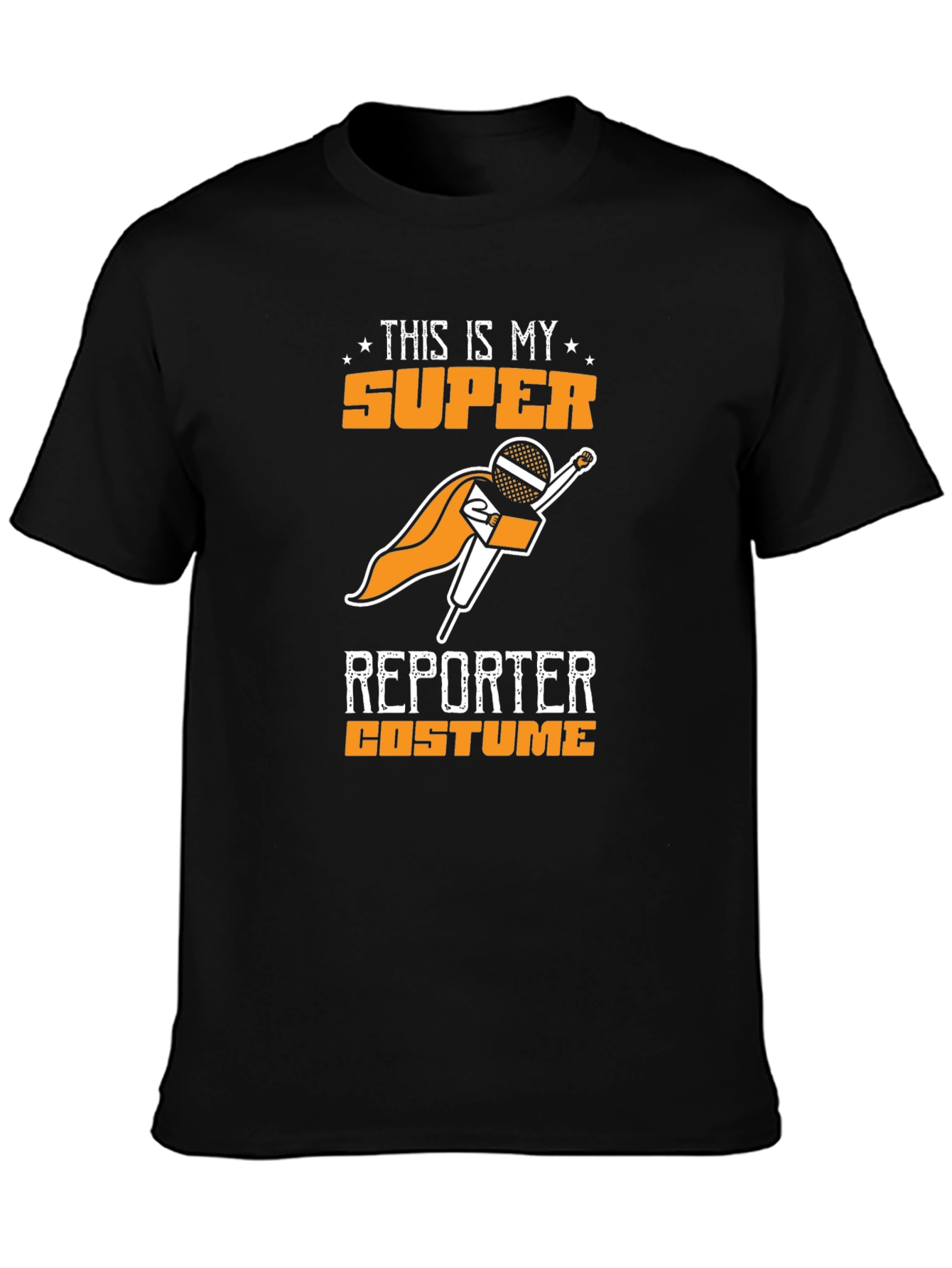 Super Reporter Costume T-Shirt - Funny Journalism Tee