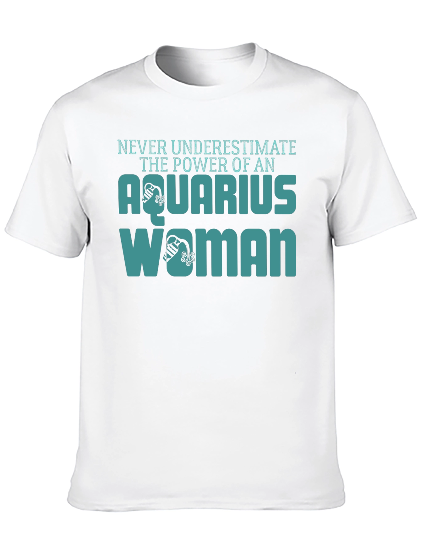 Aquarius Woman Black T-Shirt