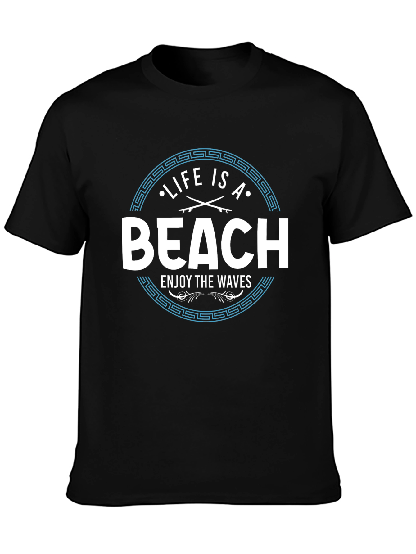 Life Is A Beach T-Shirt - Enjoy the Waves!