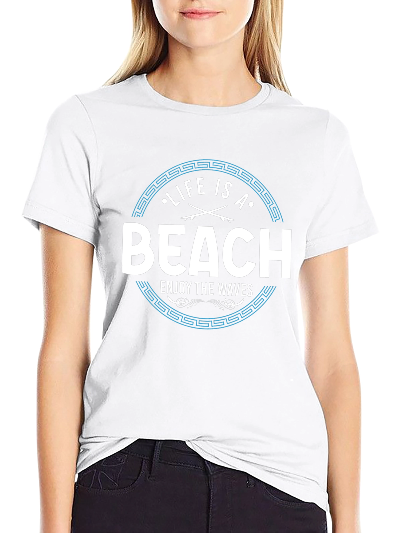 Life Is A Beach T-Shirt - Enjoy the Waves!