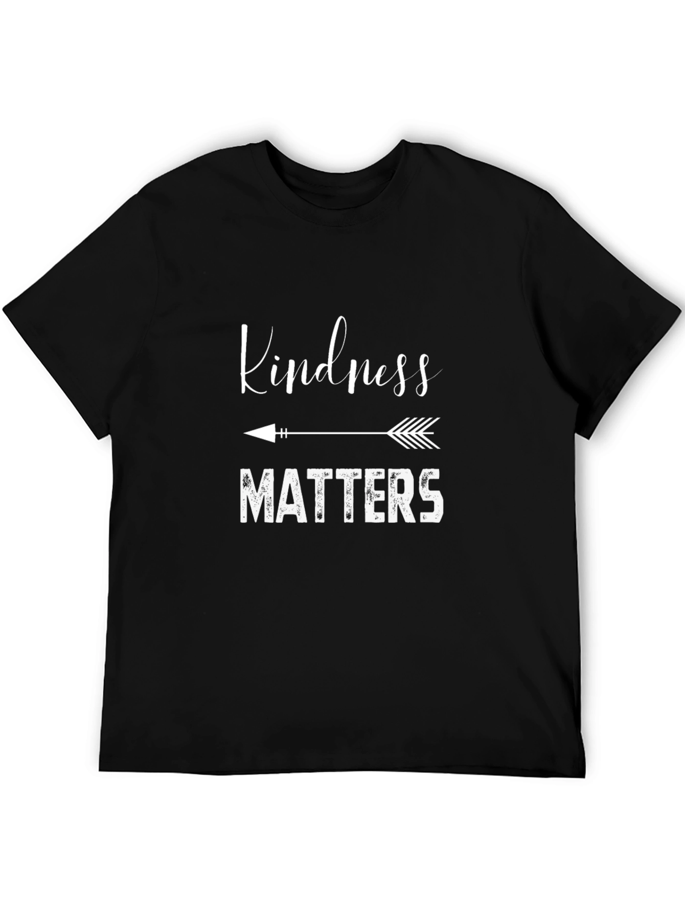 Kindness Matters Graphic T-Shirt - Black