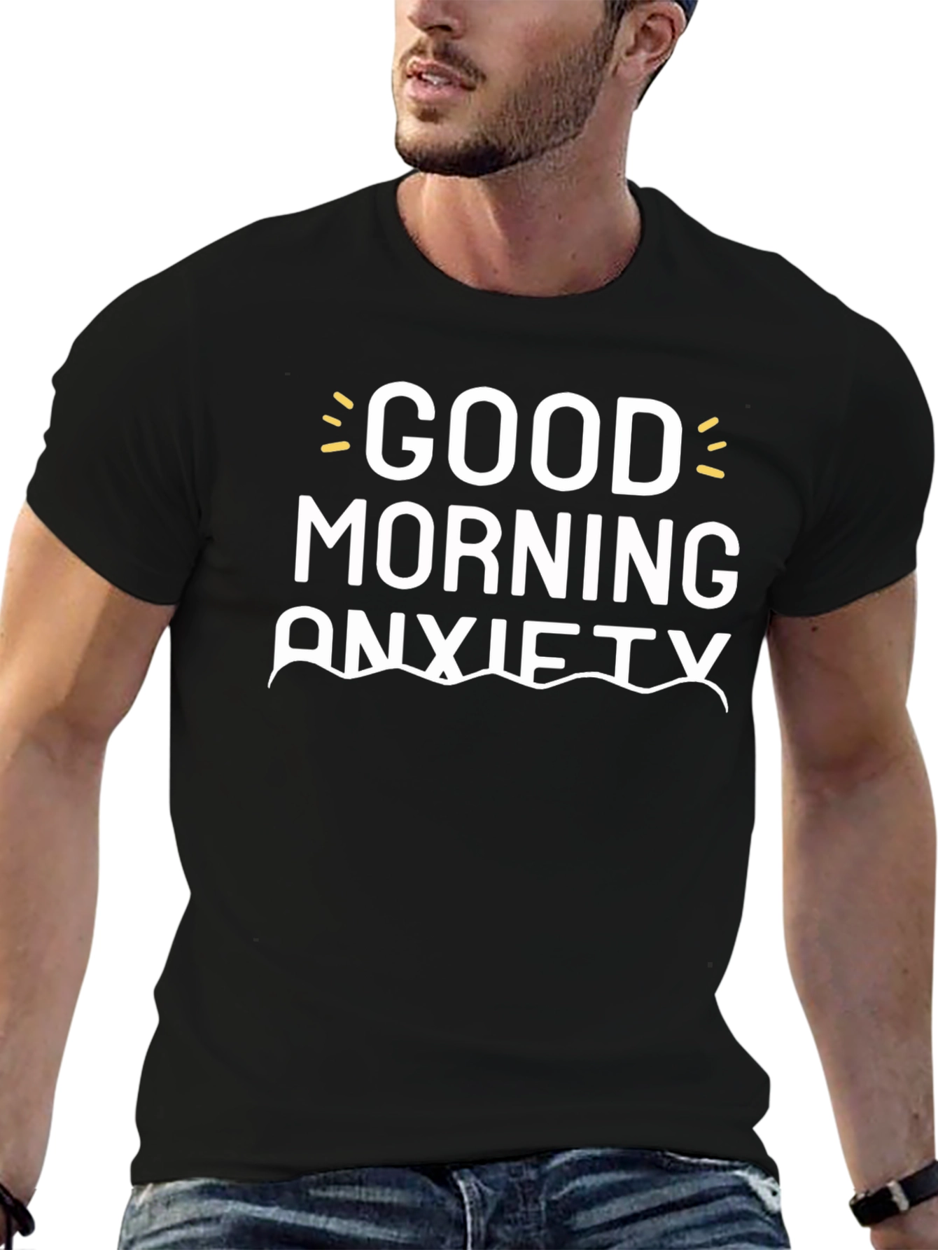 Good Morning Anxiety Graphic Tee
