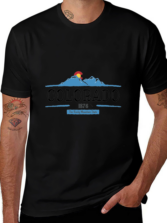 Colorado Rocky Mountain State Graphic Tee