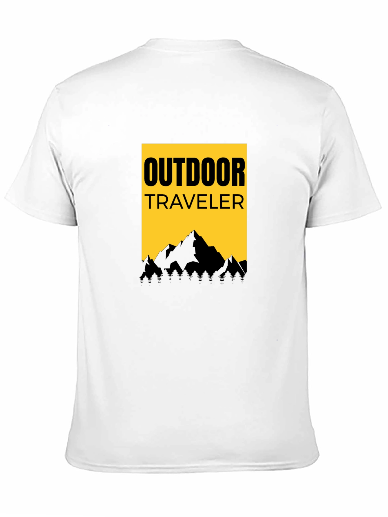 Outdoor Traveler Graphic Tee - Black