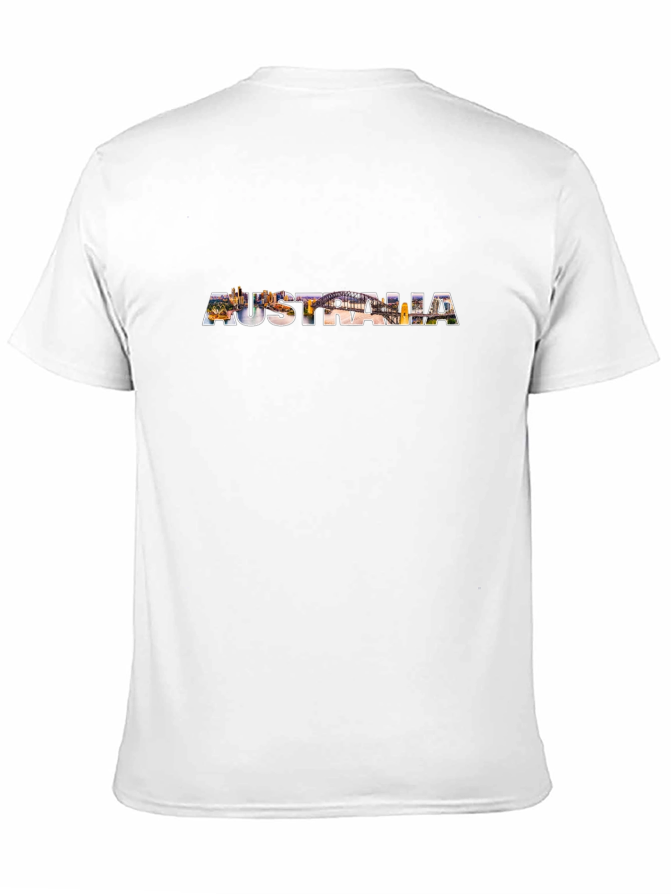 Australia Skyline Black T-Shirt