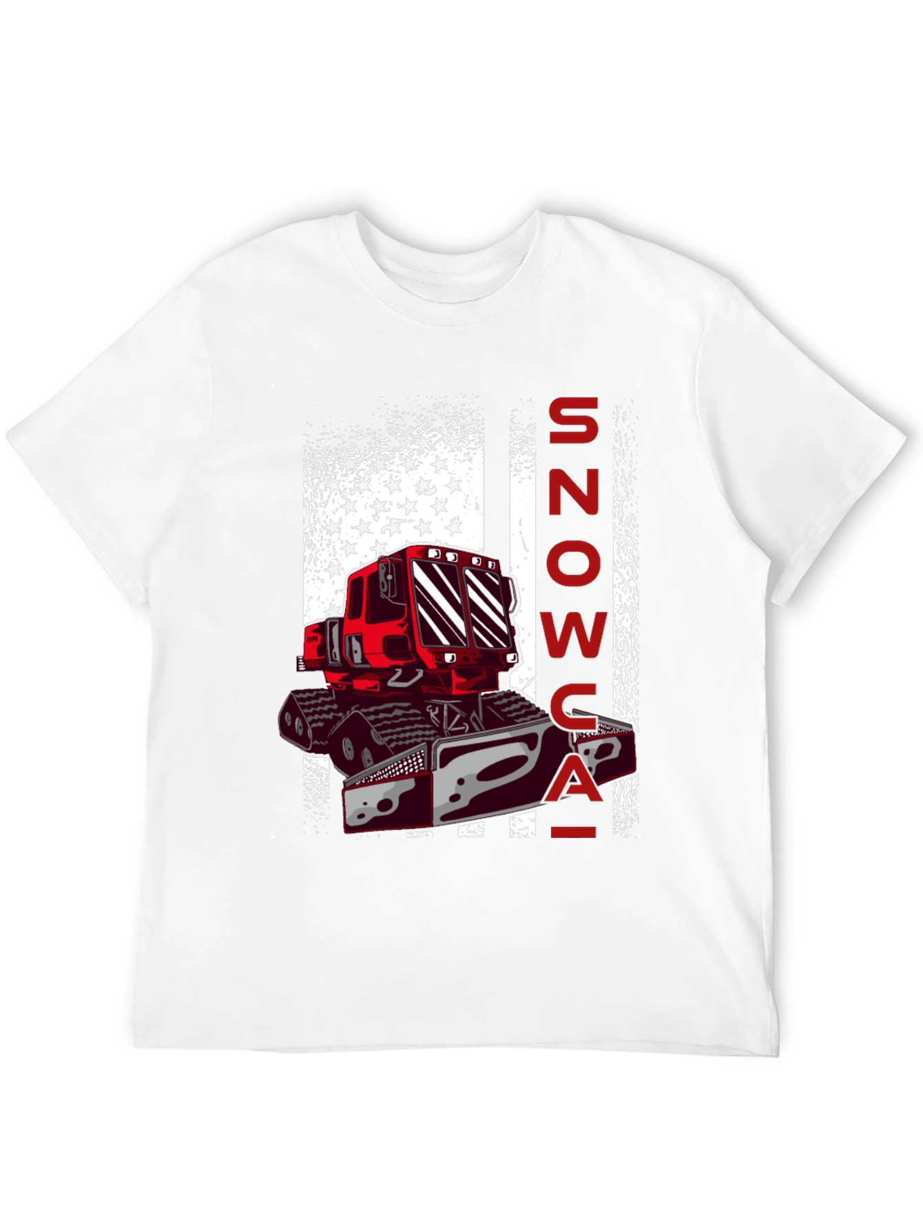 Snowcat American Flag Graphic Tee