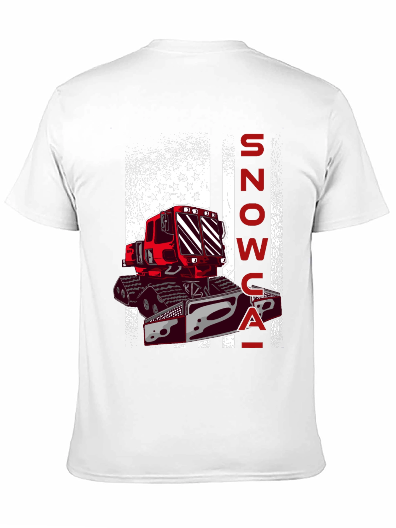 Snowcat American Flag Graphic Tee