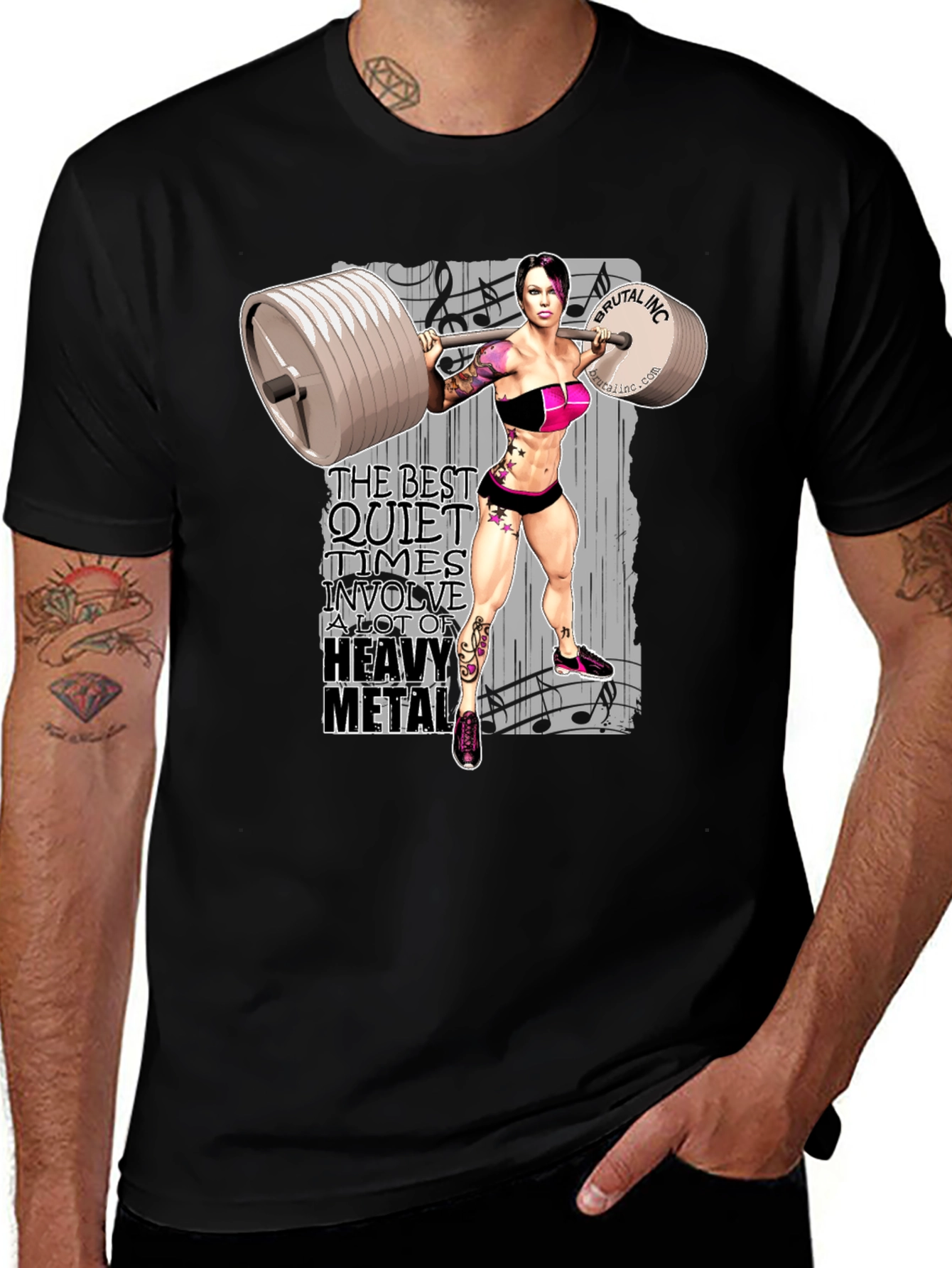 Heavy Metal Workout T-Shirt