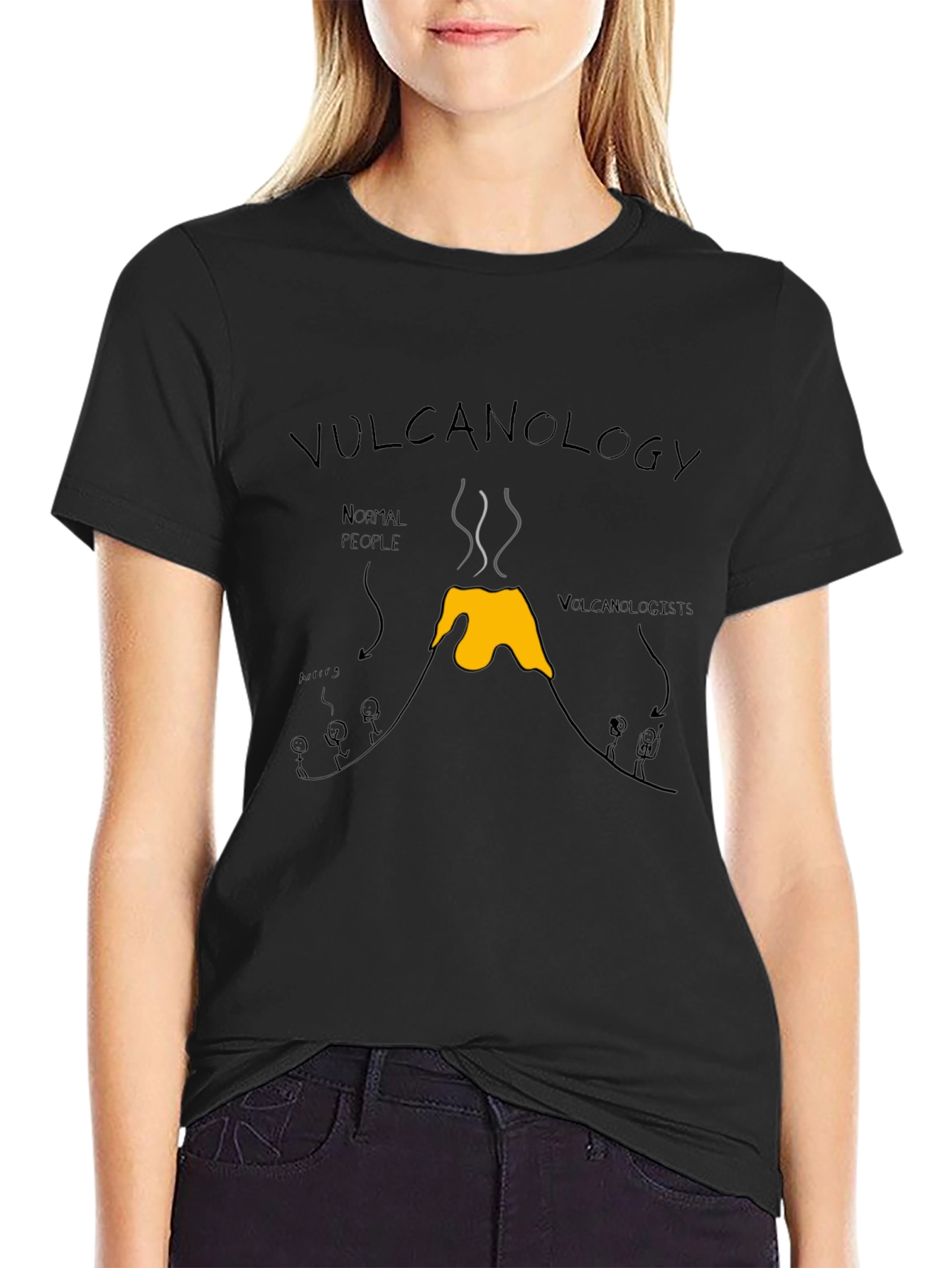 Volcanology T-Shirt - Science Humor Tee