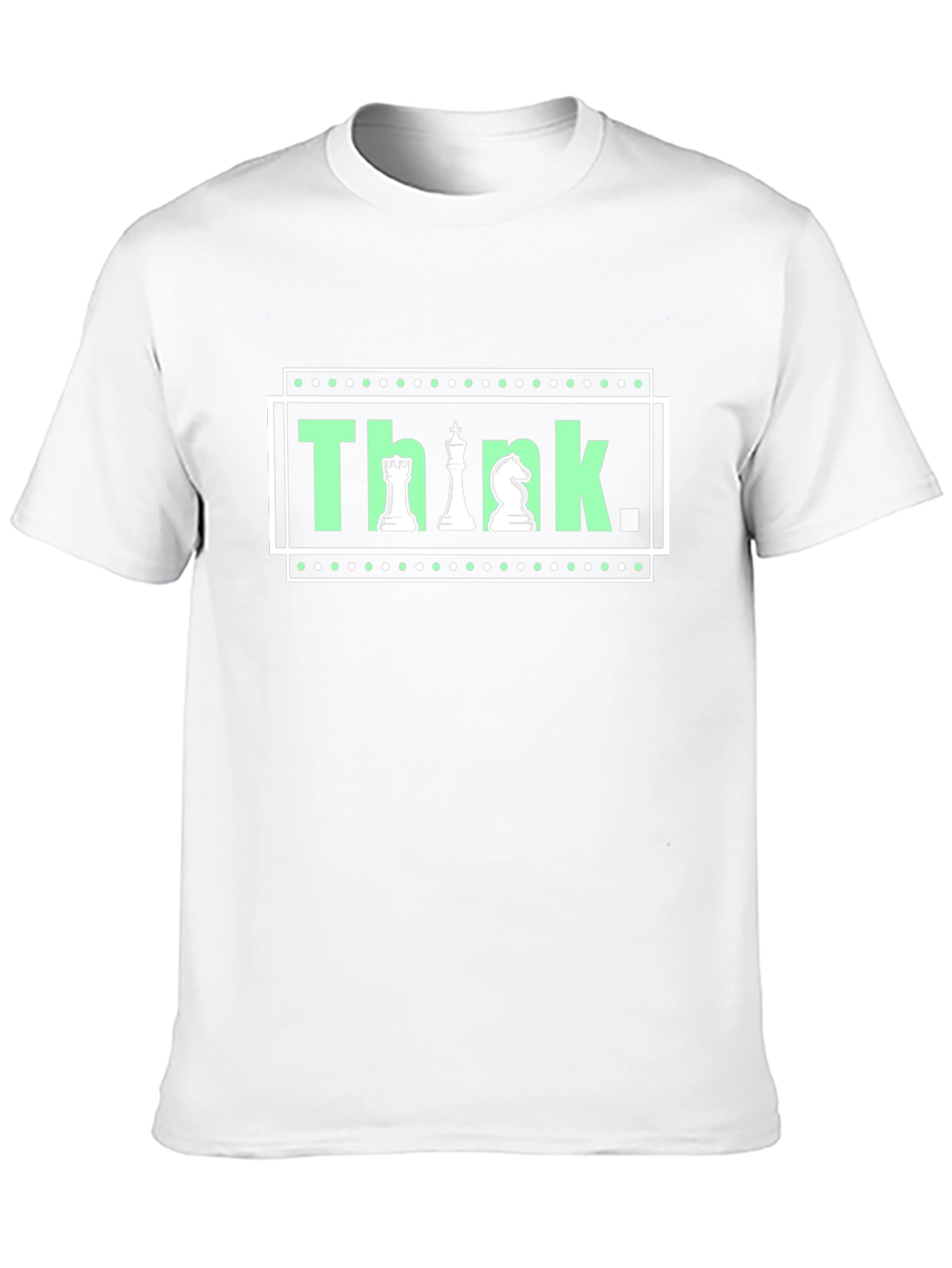 Think Chess Graphic T-Shirt - Stylish and Clever Design