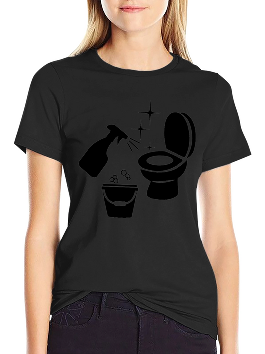 Cleaning Crew T-Shirt - Funny Janitor Gift