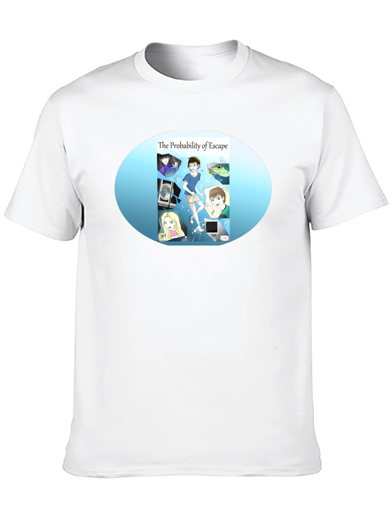 Probability of Escape Black Tee