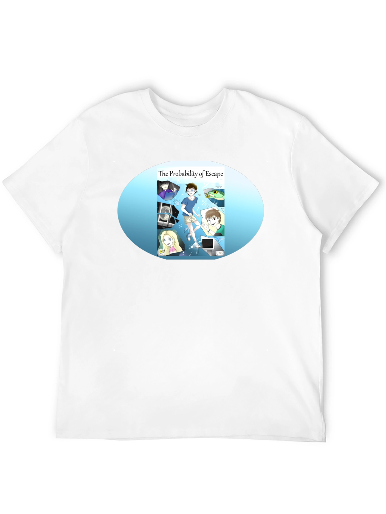 Probability of Escape Black Tee
