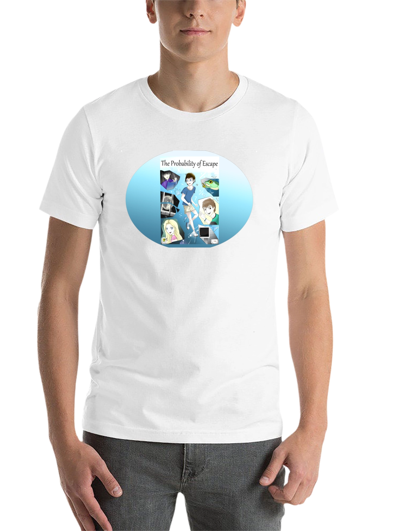 Probability of Escape Black Tee