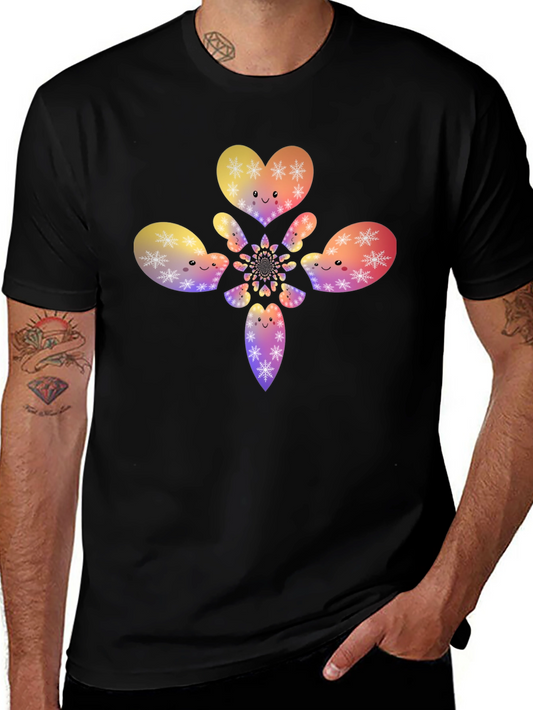 Kaleidoscope Hearts Graphic T-Shirt