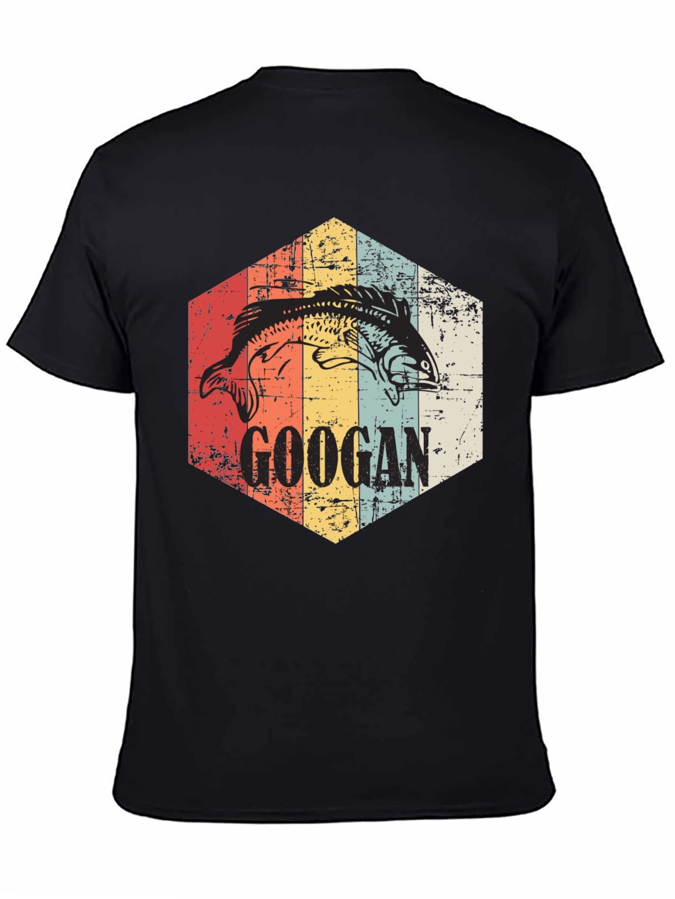Googan Fishing T-Shirt - Retro Angler Tee