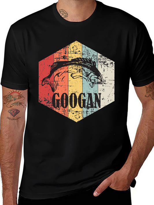 Googan Fishing T-Shirt - Retro Angler Tee