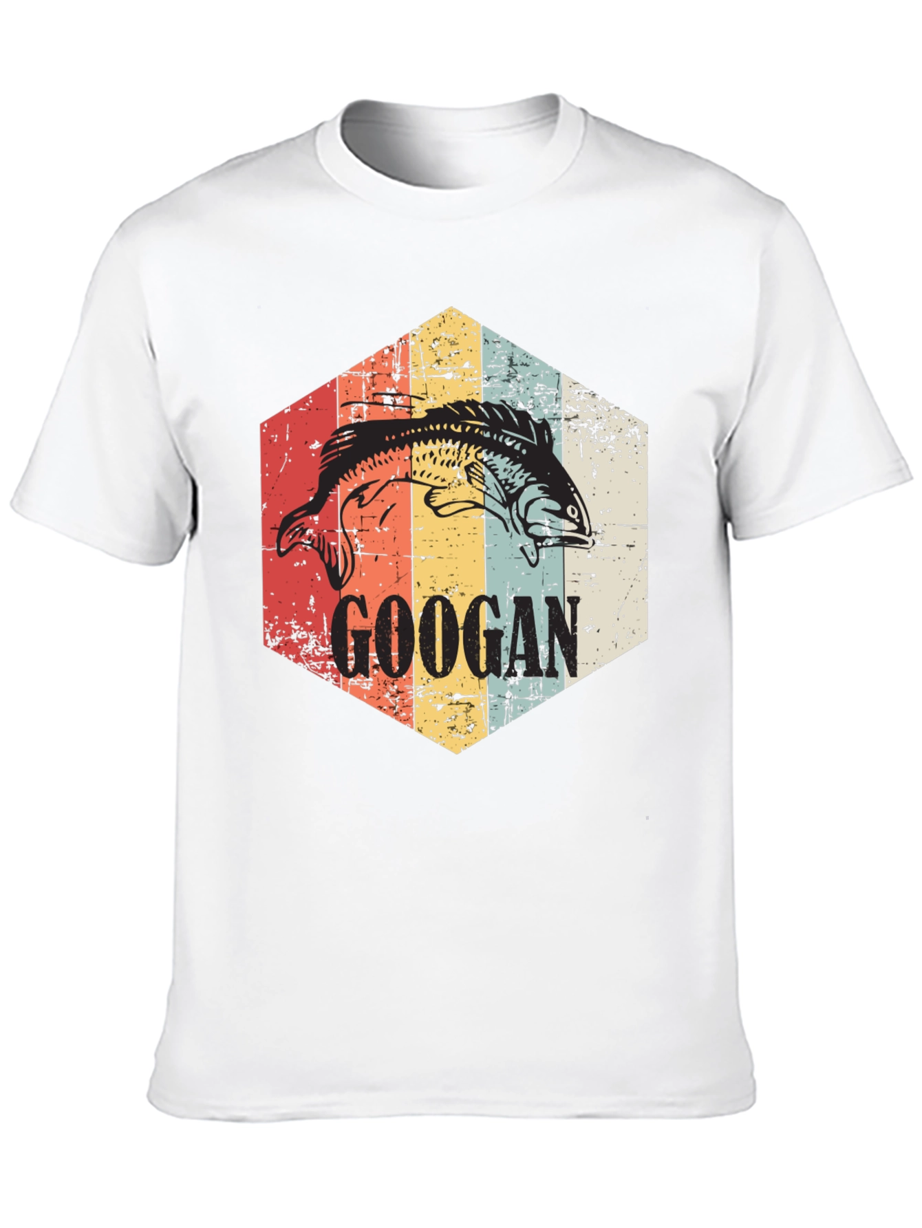 Googan Fishing T-Shirt - Retro Angler Tee