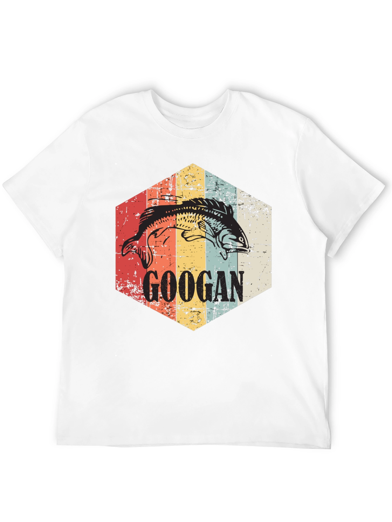 Googan Fishing T-Shirt - Retro Angler Tee