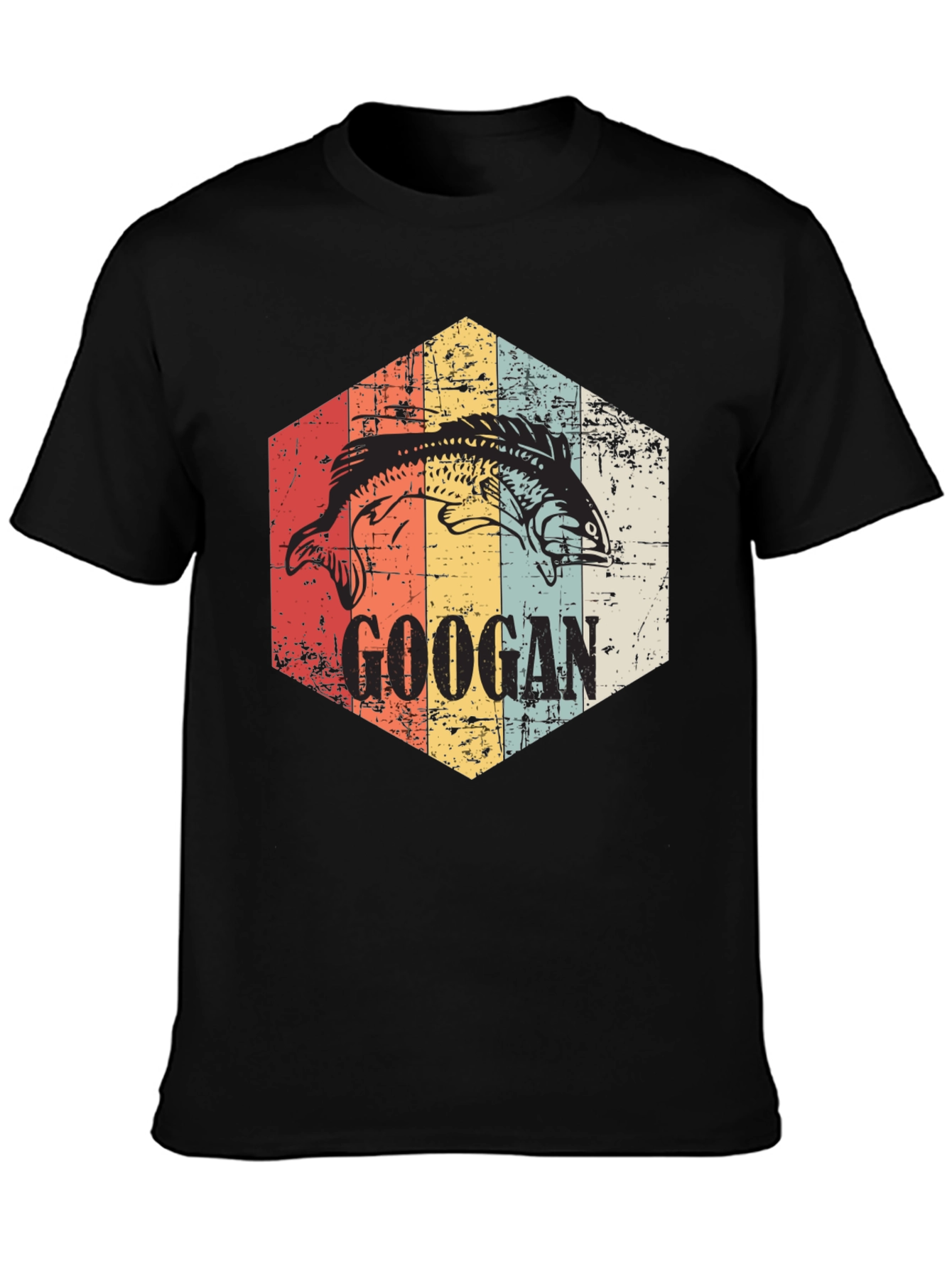Googan Fishing T-Shirt - Retro Angler Tee