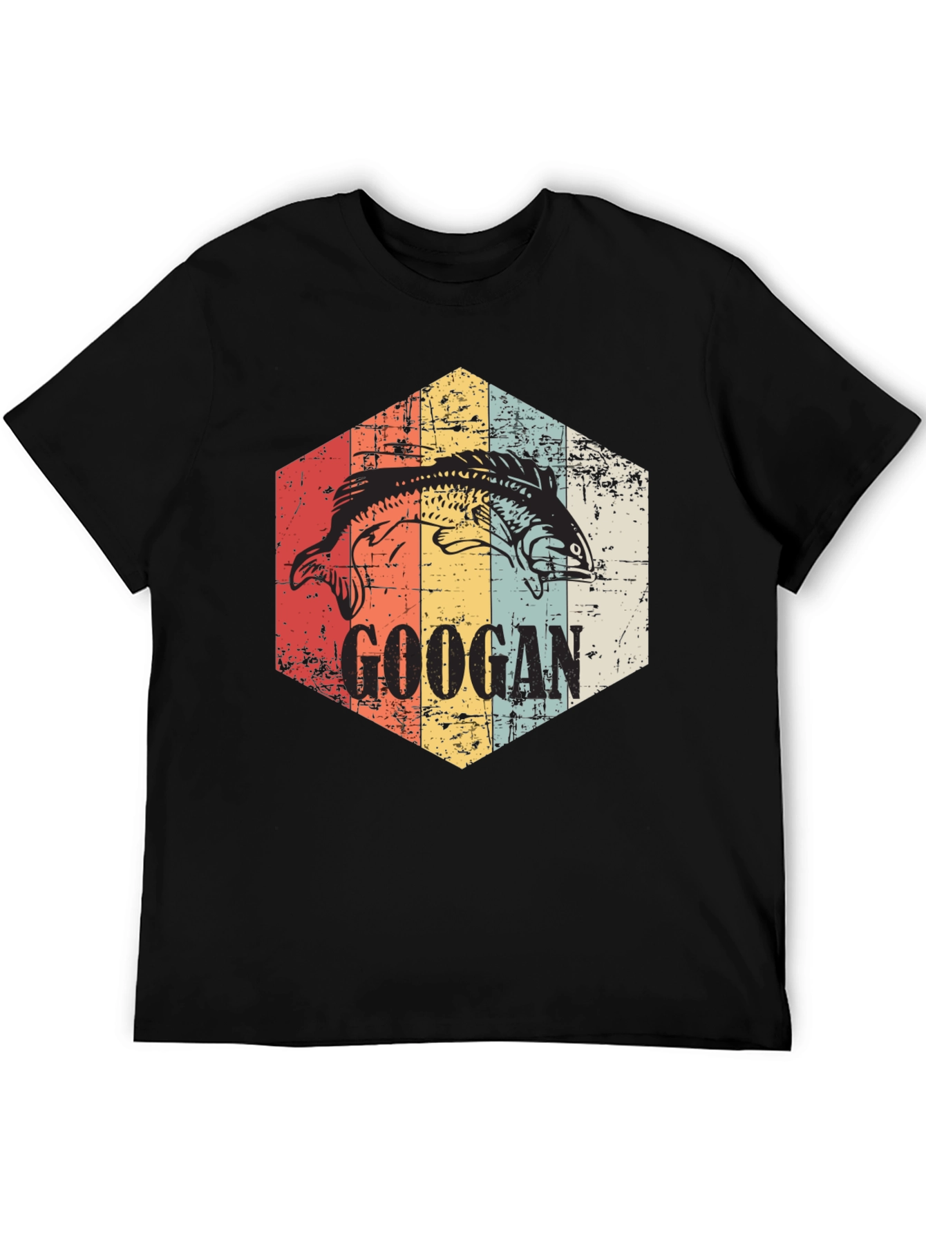 Googan Fishing T-Shirt - Retro Angler Tee