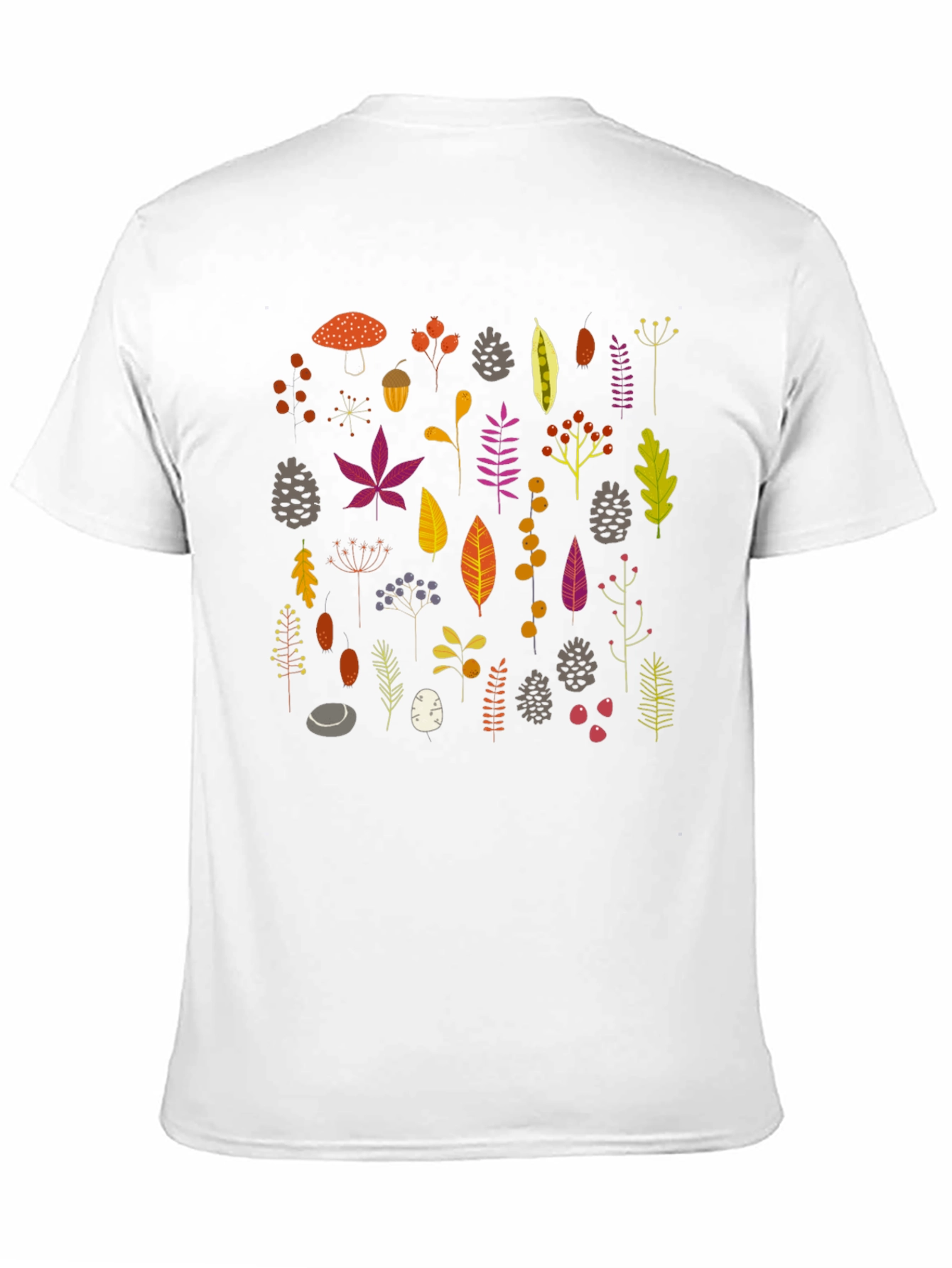 Autumn Forest Patterned T-Shirt
