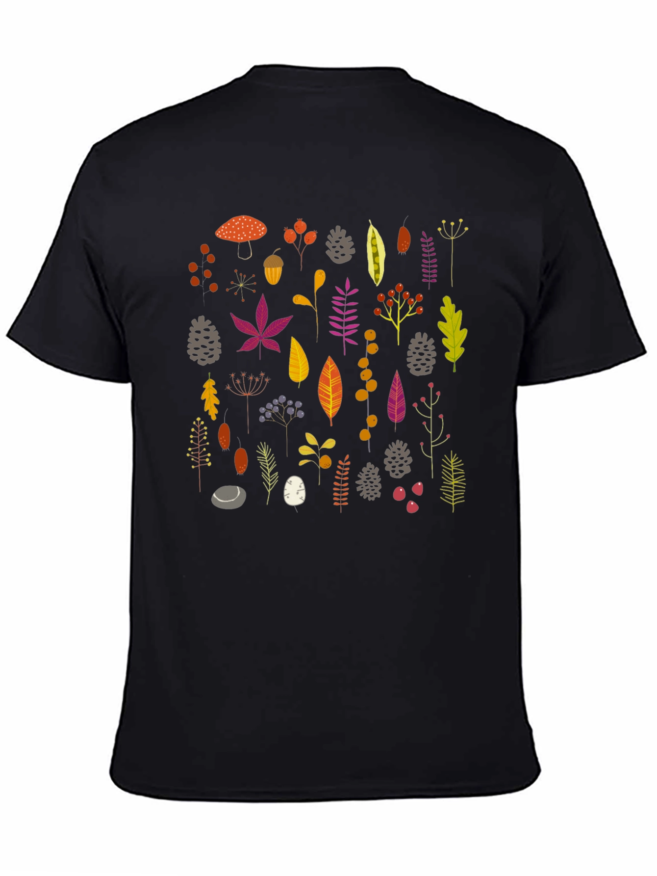 Autumn Forest Patterned T-Shirt