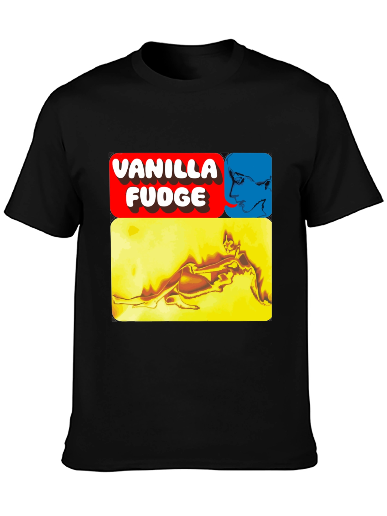 Vanilla Fudge T-Shirt - Retro Rock Band Graphic Tee