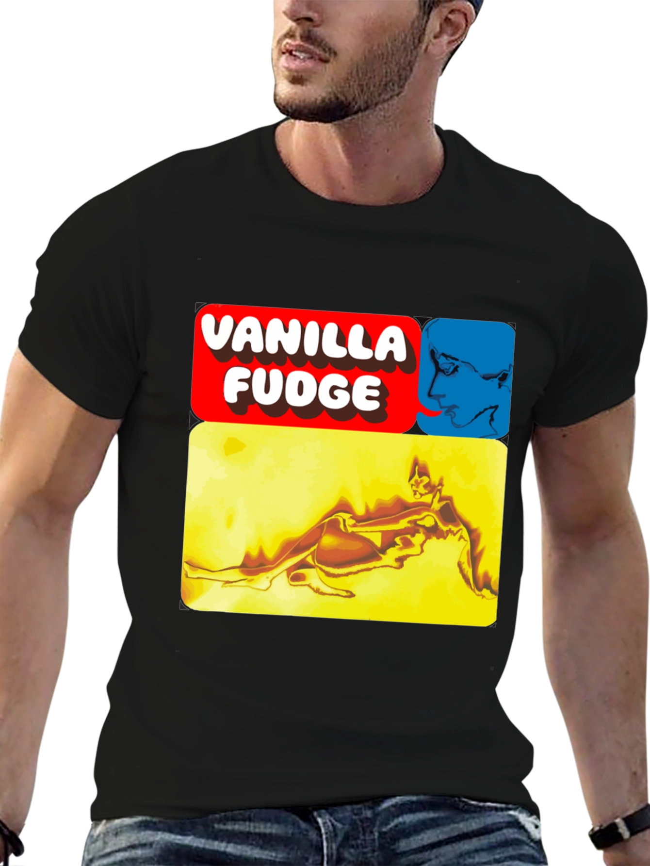 Vanilla Fudge T-Shirt - Retro Rock Band Graphic Tee