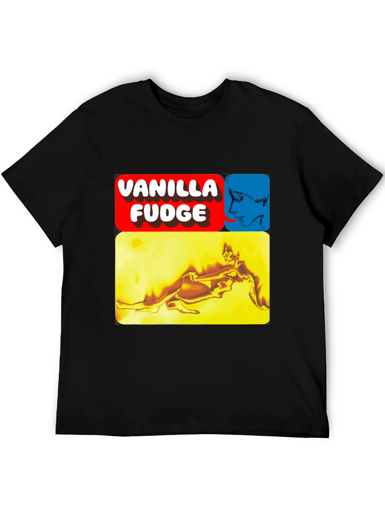 Vanilla Fudge T-Shirt - Retro Rock Band Graphic Tee