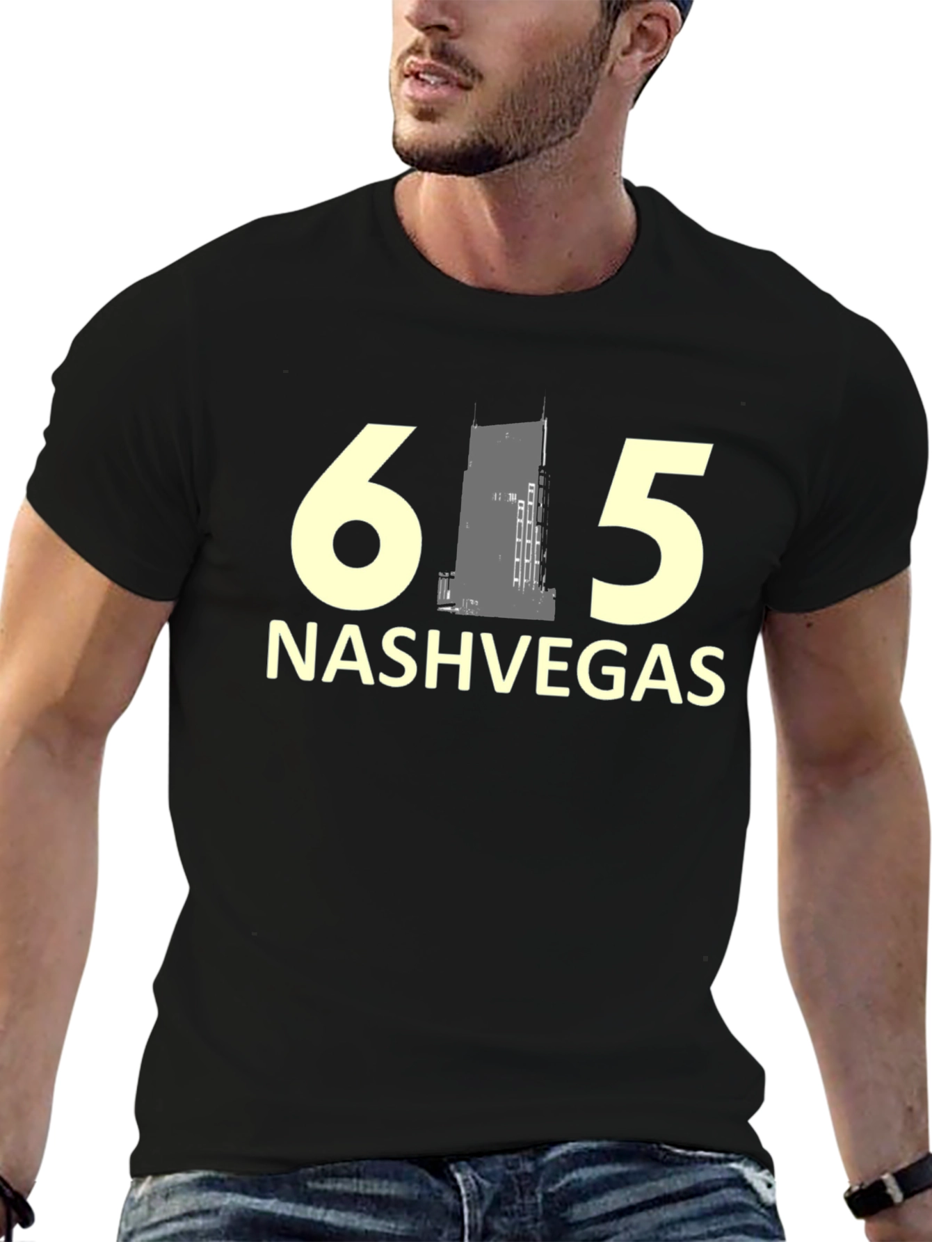 Nashvegas 615 T-Shirt - Nashville Pride Tee