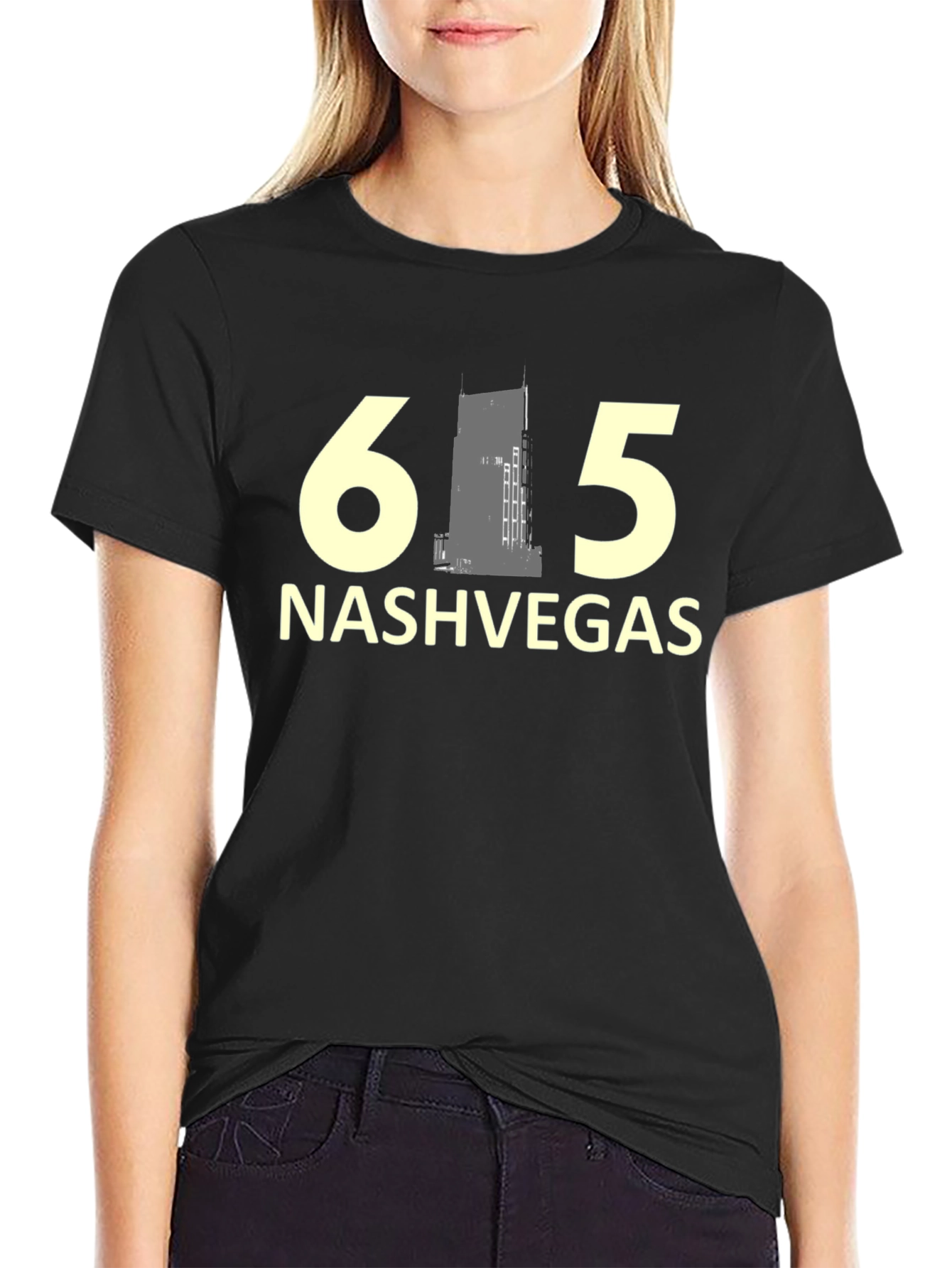Nashvegas 615 T-Shirt - Nashville Pride Tee