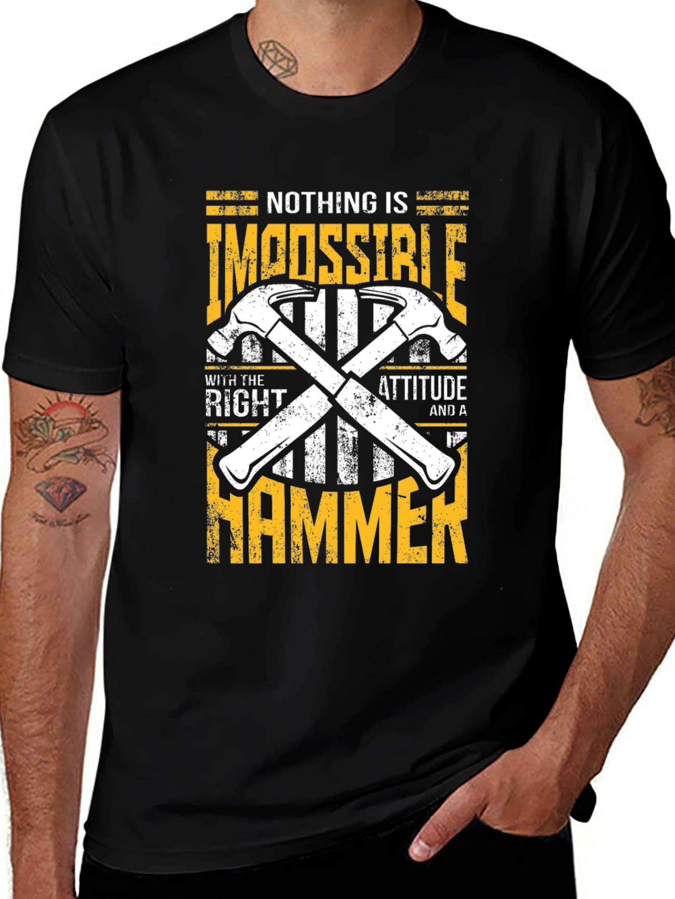 Impossible Hammer T-Shirt - Attitude & Tools