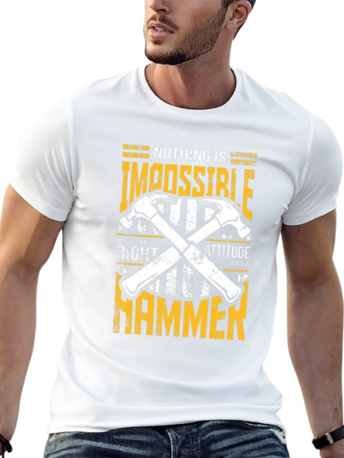 Impossible Hammer T-Shirt - Attitude & Tools